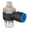 Janatics,GR5105006,Flow control valve 1/8 x Dia 6