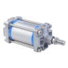 A16160125O-H,Janatics,Tie Rod Cylinders,DA 160 x 125 Cyl. High temp Basic,Double acting,Non Magnetic,Adjustable Cushioning