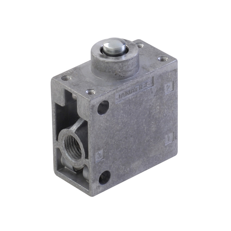 DP035061,Janatics,Manual and Mechanical Valve,3/2NO STEM ACTUATED VALVE 1/4,Poppet,3/2 Normally open,1/4 