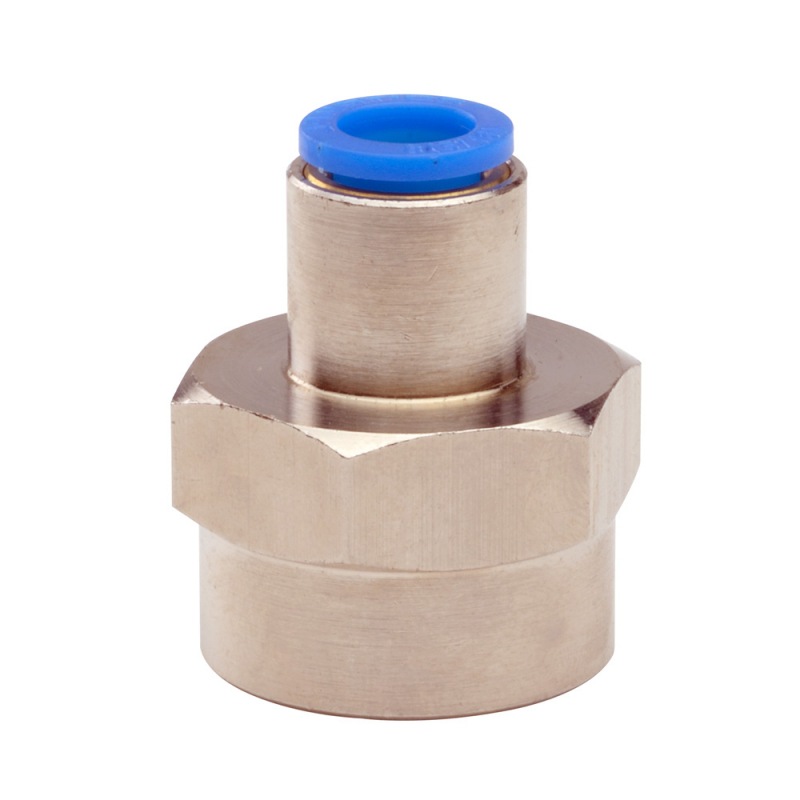 WP2120462,Janatics,One Touch Fittings,Female connector Dia4x3/8,Standard,Straight,Female Connector,BSP,3/8,4